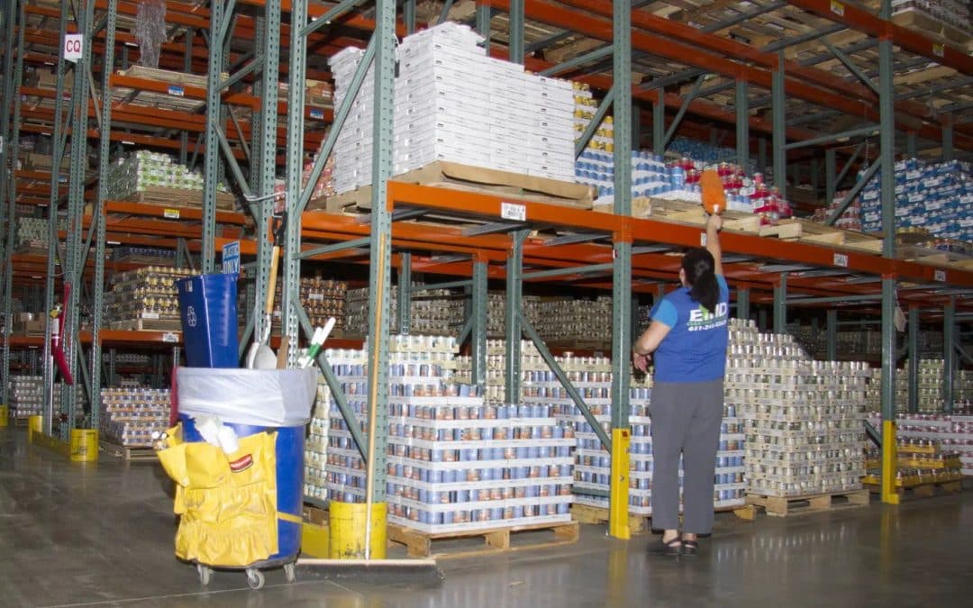 warehouse cleaning