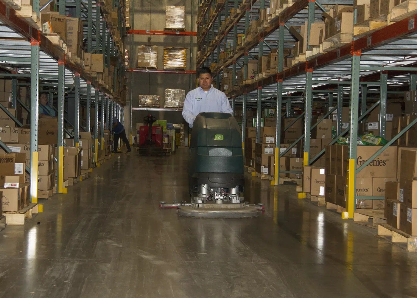 warehouse cleaning